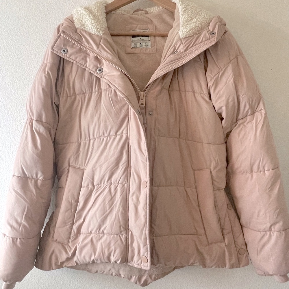 Women's Pink Quilted Jacket